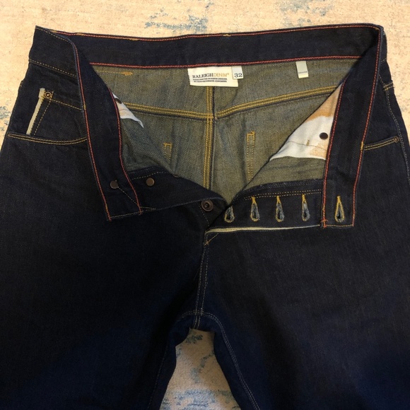 Raleigh Denim Other - Raleigh Denim Graham White Oak Cone Mills Selvedge Men’s Jeans